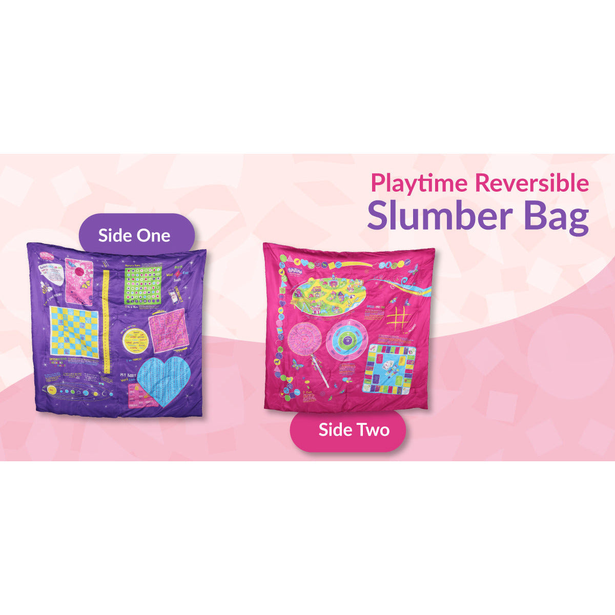 Reversible Slumber Bag (Pink/Purple)