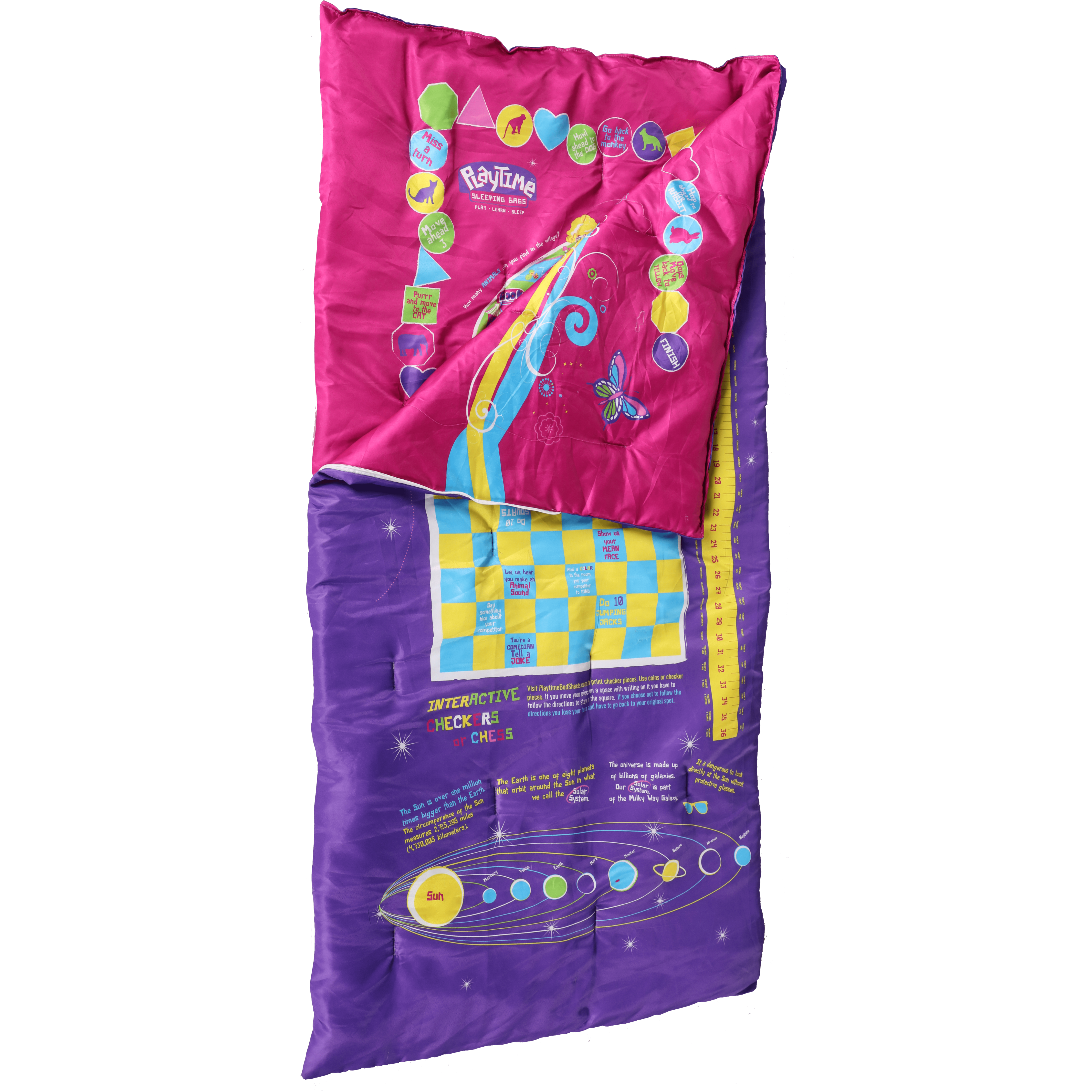 Reversible Slumber Bag (Pink/Purple)