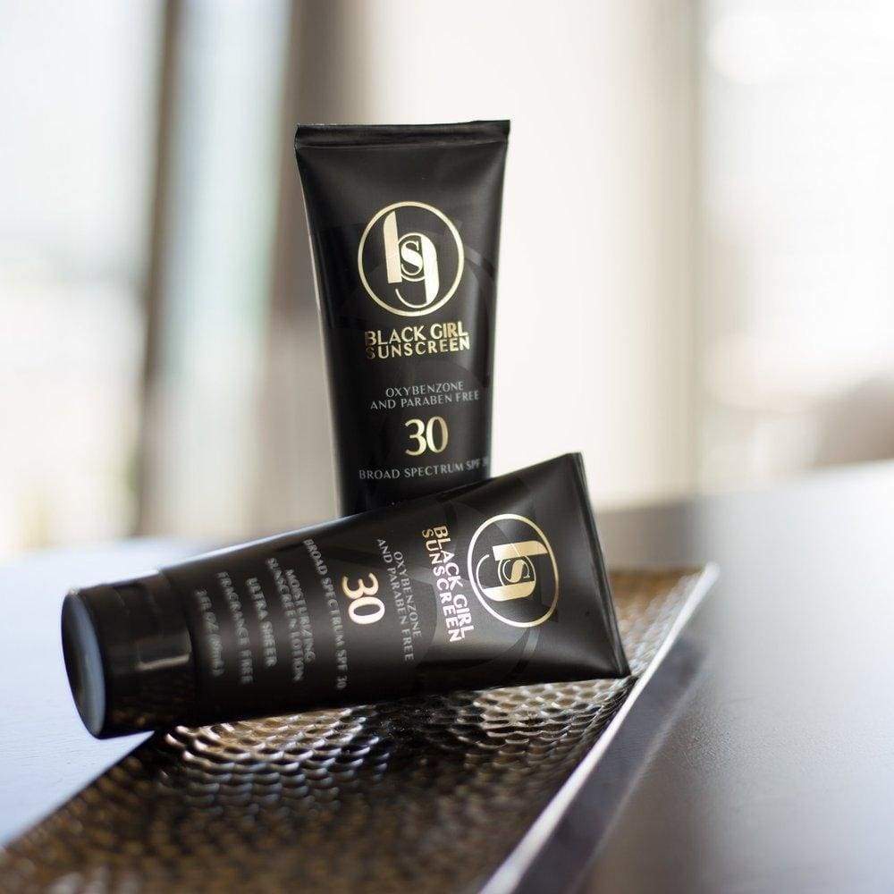 Black Girl Sunscreen - Sunscreen All-Natural apolo Black and Green Black and GRN black owned beauty brands