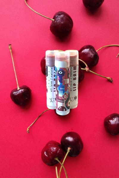 Cherry Organic Lip Balm