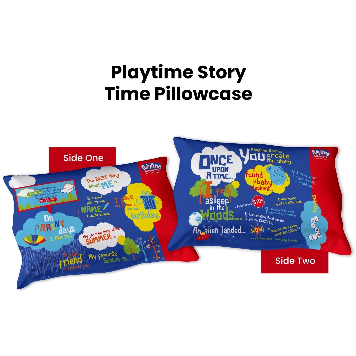 Playtime Bed Sheets Twin Sheet Set (Blue)
