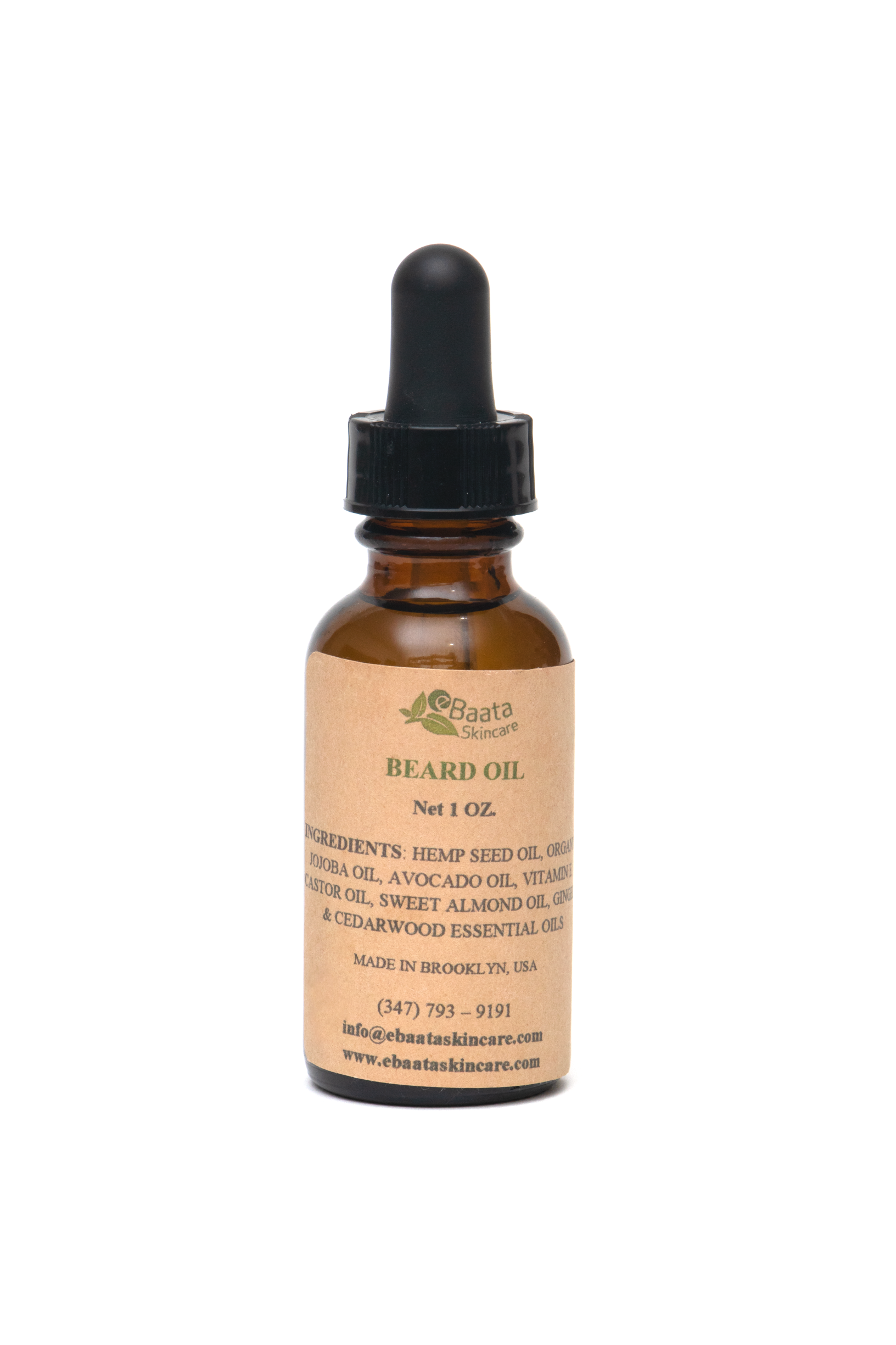 Holiday gift for men. 1 oz. Hemp moisturizing Beard oil. .]