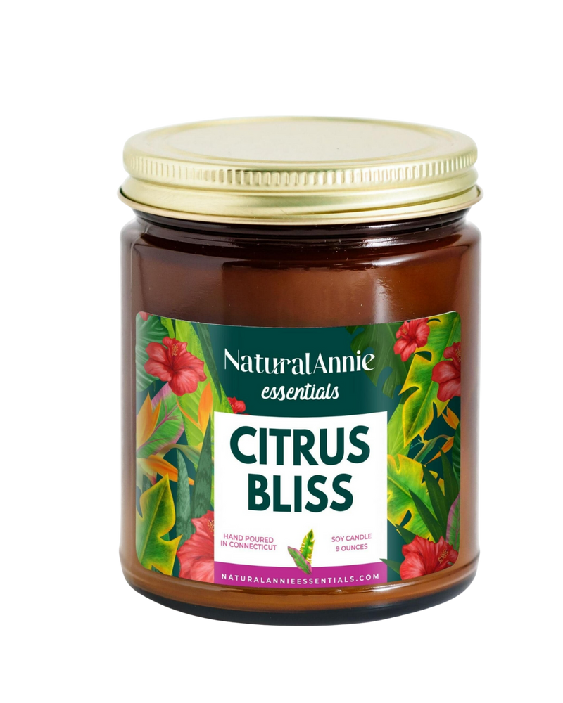 Citrus Bliss Scented Soy Candle