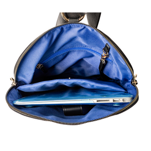 MinkeeBlue Terri's Crossbody Backpack
