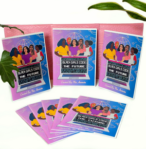 Black Girls CODE the Future Coloring Book