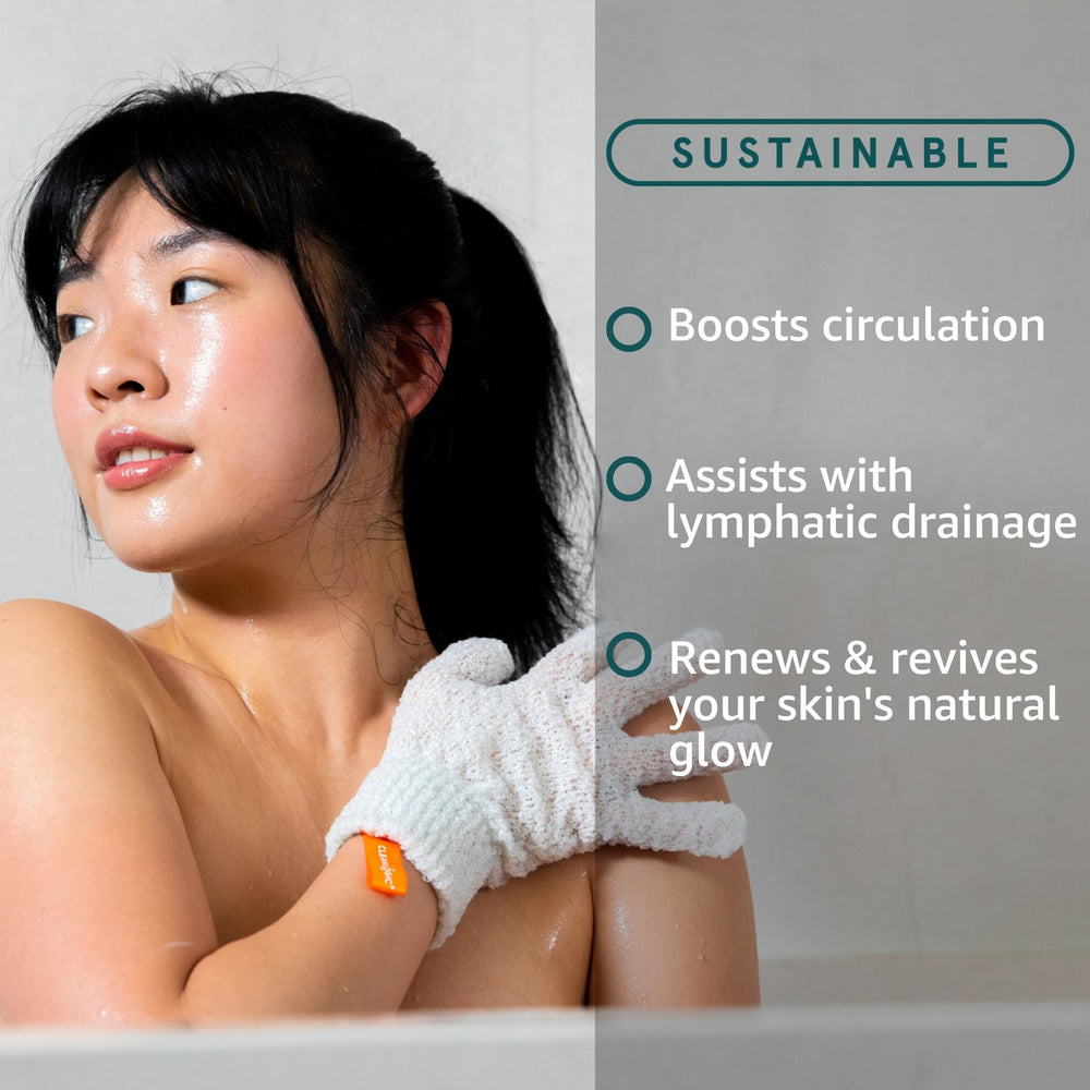 Sustainable Exfoliating Body Gloves