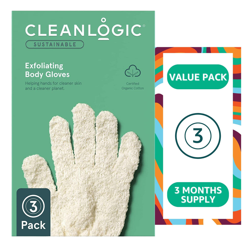 Sustainable Exfoliating Body Gloves