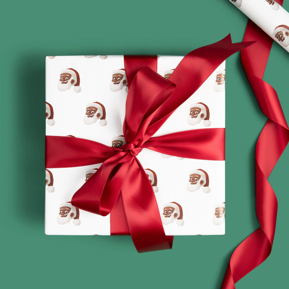 
            
                Load image into Gallery viewer, Clarence Claus™ Close Up Gift Wrap
            
        