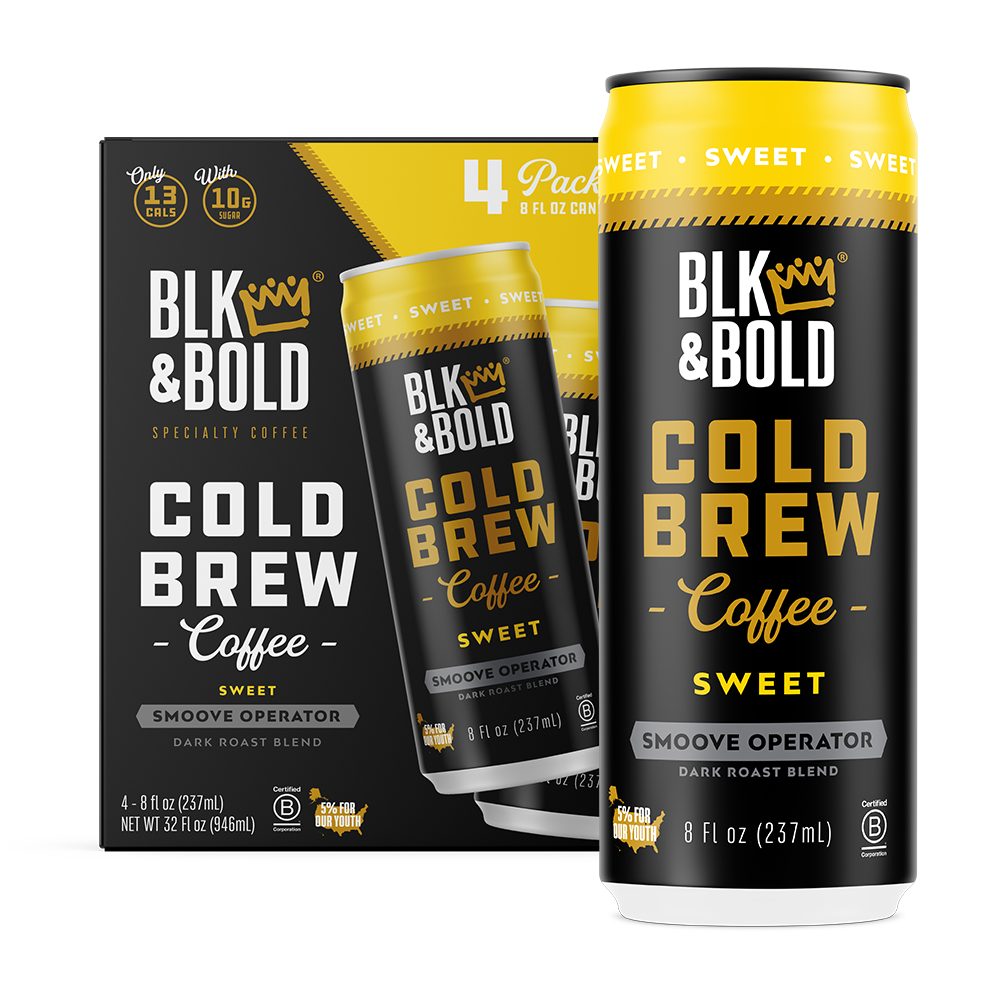 BLK & Bold Cold Brew Coffee - Sweet