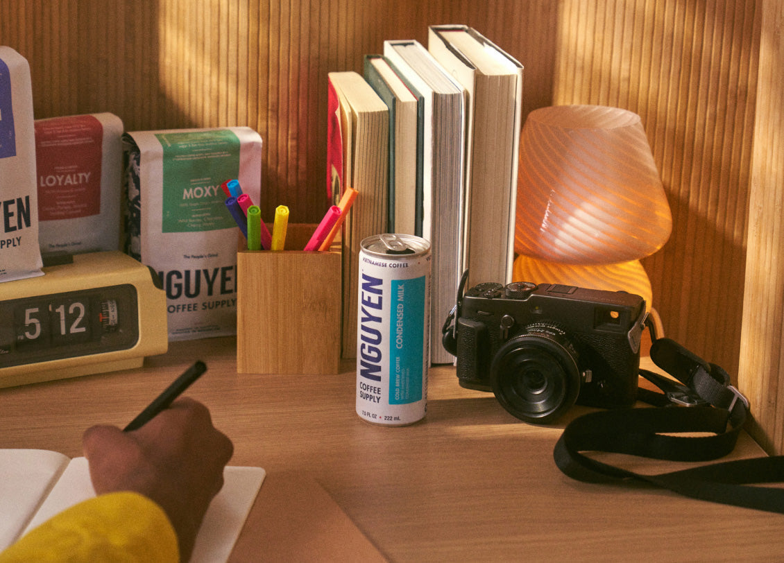 cold brew condensed milk table