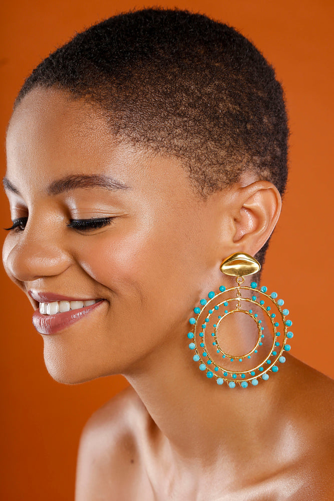 Maria Earrings Pearl