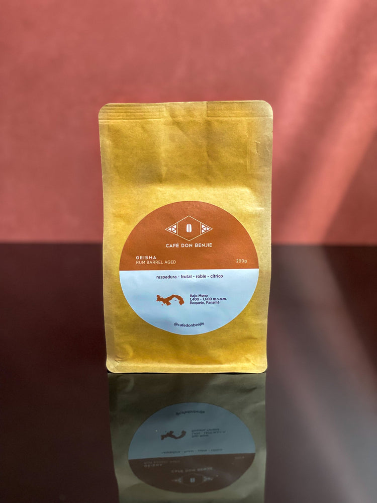 Café Don Benjie Rum Barrel Aged Geisha - Elisa’s Love Bites Dessert Atelier